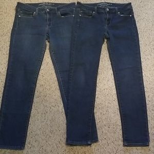 American Eagle super stretch Skinny 10Reg